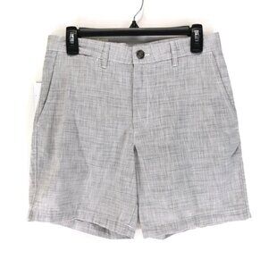NEW Goodfellow The Every Wear Flat Front Shorts Men's Size 28 Gray 7" Inseam